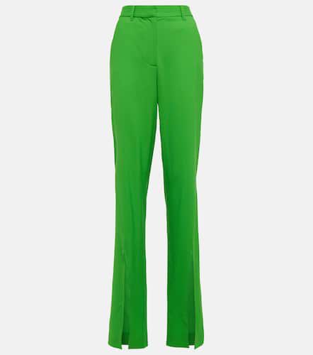 High-rise wool-blend pants - Giuseppe di Morabito - Modalova