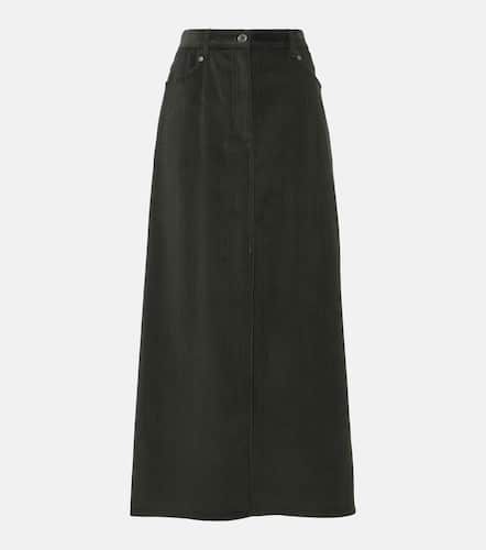 Cotton corduroy maxi skirt - Brunello Cucinelli - Modalova