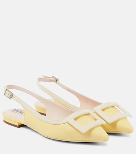 Gommettine leather slingback flats - Roger Vivier - Modalova