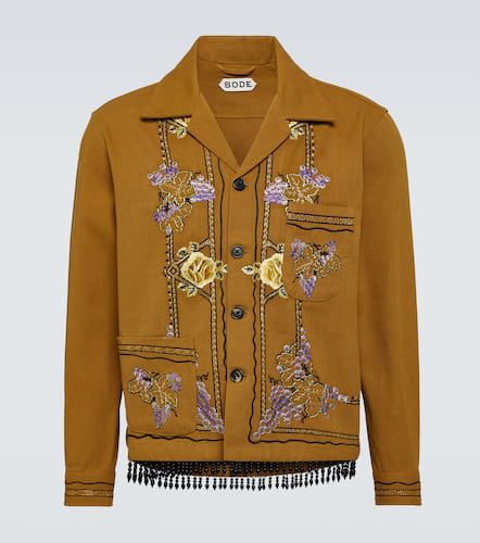 Bode Embroidered cotton jacket - Bode - Modalova