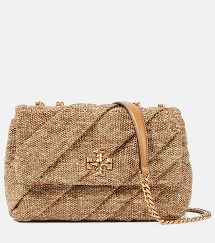 Borsa a spalla Kira Small in rafia - Tory Burch - Modalova