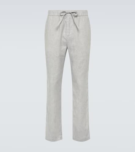 Oscar linen and cotton straight pants - Frescobol Carioca - Modalova