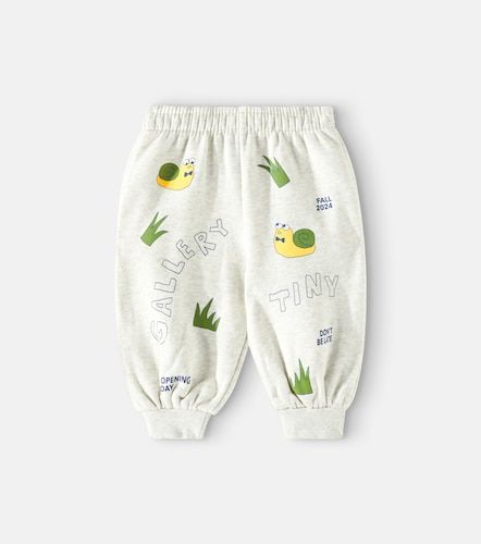Bebé - pantalones deportivos Artsy Snail de algodón - Tinycottons - Modalova
