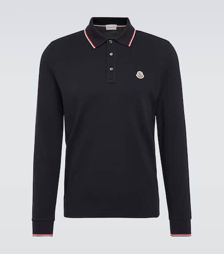 Moncler Cotton polo shirt - Moncler - Modalova