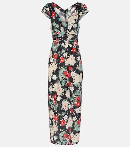 Rixo Carey floral cotton midi dress - Rixo - Modalova