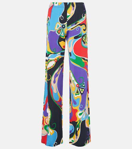 Gerade Hose Orchidee aus Satin - Pucci - Modalova