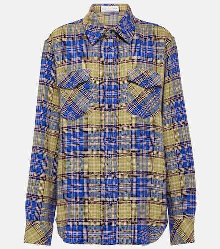 Tartan cashmere shirt - God's True Cashmere - Modalova