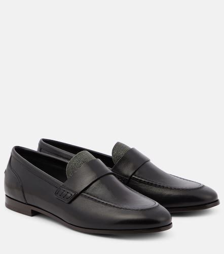 Loafers Monili aus Leder - Brunello Cucinelli - Modalova