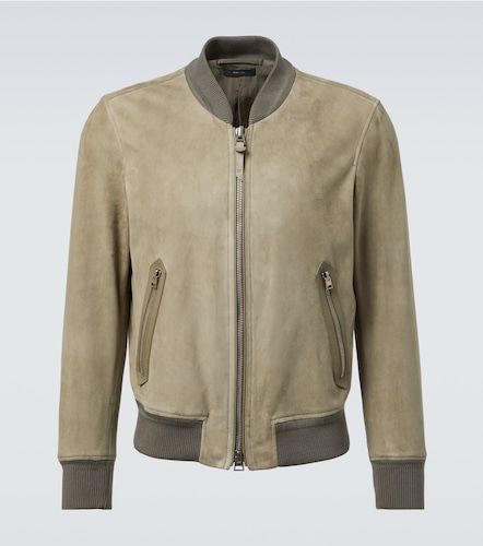Tom Ford Suede bomber jacket - Tom Ford - Modalova
