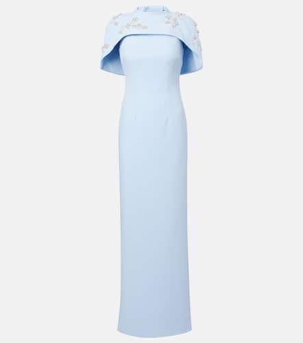 Safiyaa Embellished caped gown - Safiyaa - Modalova