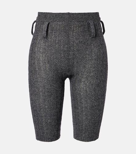 Shorts de punto de lana y cachemir - Prada - Modalova