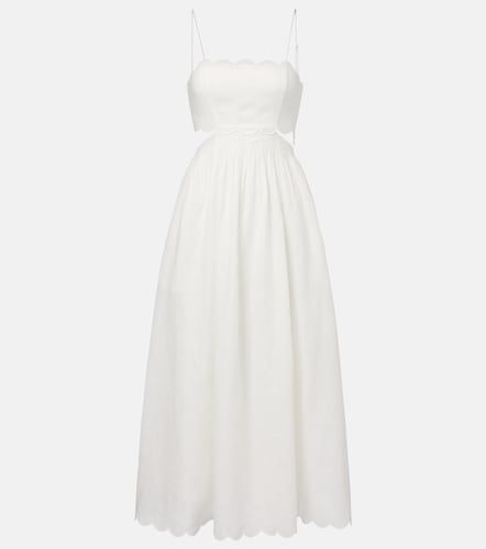 Midikleid Rhiannon aus Leinen - Zimmermann - Modalova
