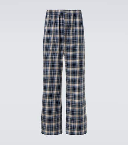 ERL Plaid cotton wide-leg pants - ERL - Modalova