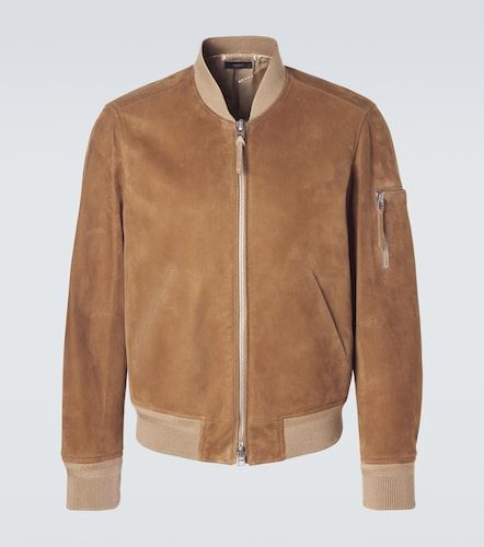 Tom Ford Bomber in suede - Tom Ford - Modalova
