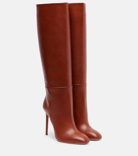 Botas altas Sellier 105 de piel - Aquazzura - Modalova
