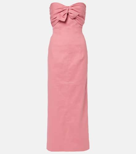 Rahel linen and cotton-blend maxi dress - Tove - Modalova