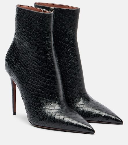 Botines Vera 105 de piel grabada - Paris Texas - Modalova