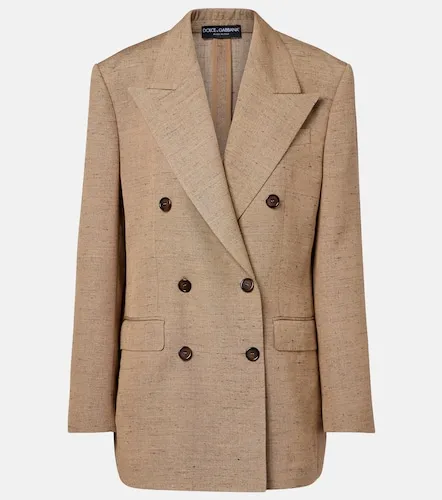 Double-breasted oversized blazer - Dolce&Gabbana - Modalova