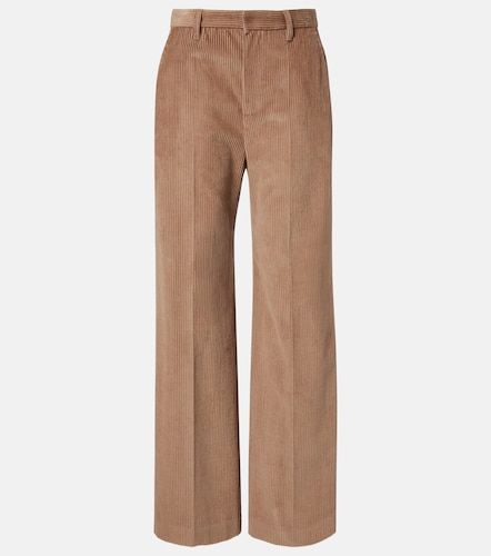 Pantaloni a gamba larga in velluto a coste - Brunello Cucinelli - Modalova