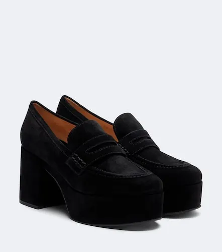 Jenna suede loafer pumps - Gianvito Rossi - Modalova