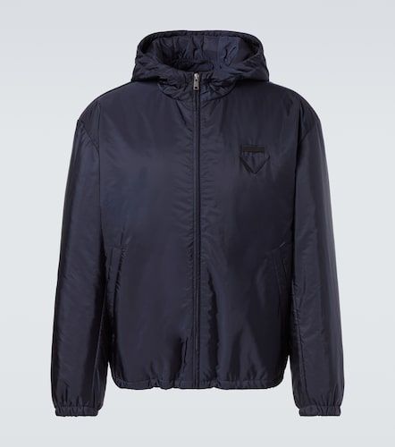 Giacca in Re-Nylon con cappuccio - Prada - Modalova