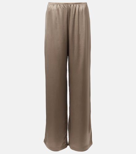 Leset Barb satin wide-leg pants - Leset - Modalova