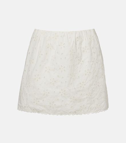 Minifalda Salma de algodón bordada - Posse - Modalova