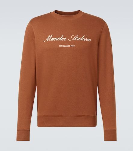Sudadera Archivio de mezcla de algodón - Moncler - Modalova