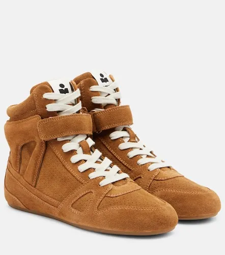 Senny suede high-top sneakers - Isabel Marant - Modalova