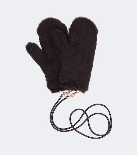 Alpaca, wool, and silk mittens - Max Mara - Modalova