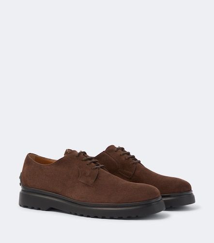 Schnürschuhe aus Veloursleder - Tod's - Modalova