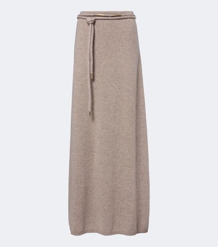 Falda larga de punto de cachemir con cinturón - Max Mara - Modalova