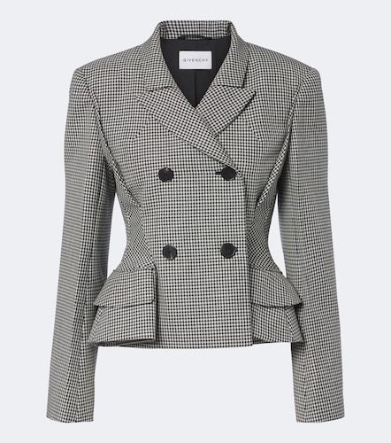 Pinch houndstooth wool and mohair jacket - Givenchy - Modalova