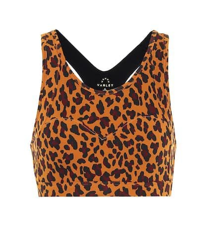 Basset cheetah-print sports bra - Varley - Modalova