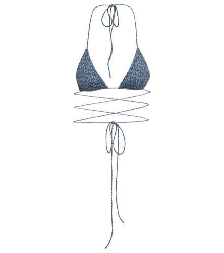 Logo triangle bikini top - Magda Butrym - Modalova