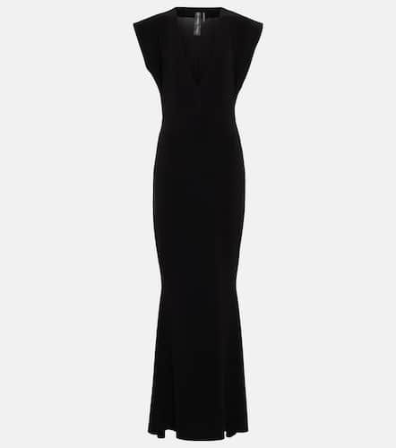 Norma Kamali V-neck maxi gown - Norma Kamali - Modalova