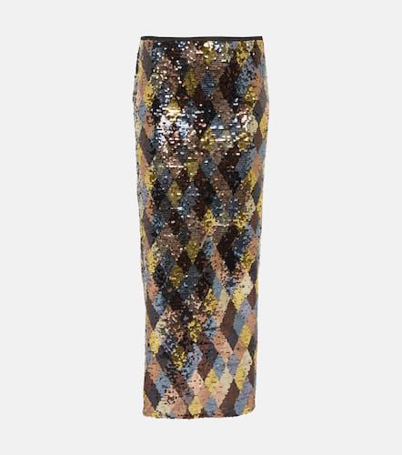 Kelly sequined crÃªpe midi skirt - Rixo - Modalova