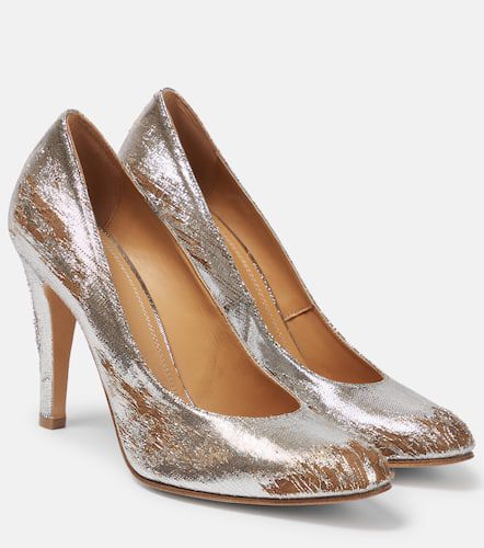 Distressed metallic pumps - Maison Margiela - Modalova