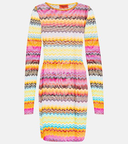 Zig zag printed beach dress - Missoni Mare - Modalova