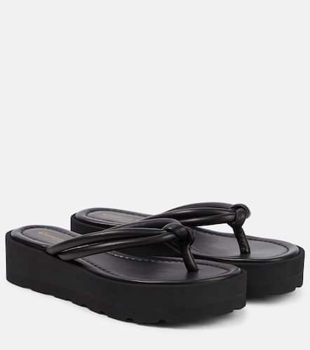 Leather thong sandals - Gianvito Rossi - Modalova