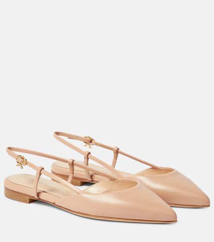 Ascent 05 leather slingback flats - Gianvito Rossi - Modalova