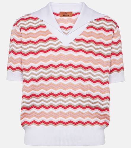 Missoni Zig Zag cotton-blend shirt - Missoni - Modalova