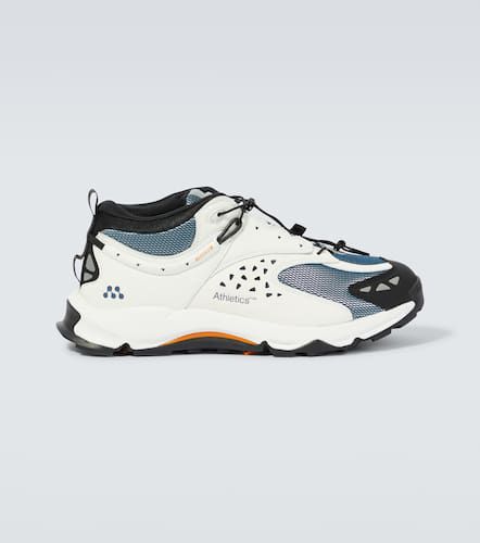 Mid leather-trimmed sneakers - Athletics Footwear - Modalova