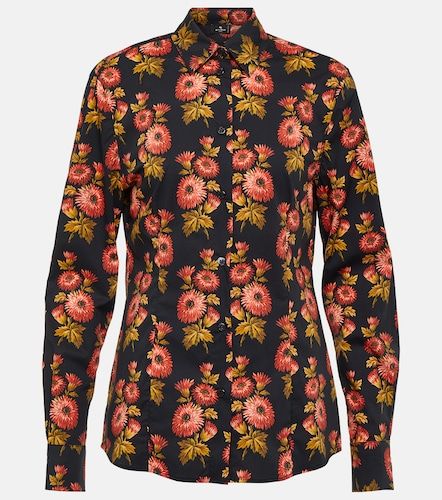 Camicia in misto cotone con stampa - Etro - Modalova