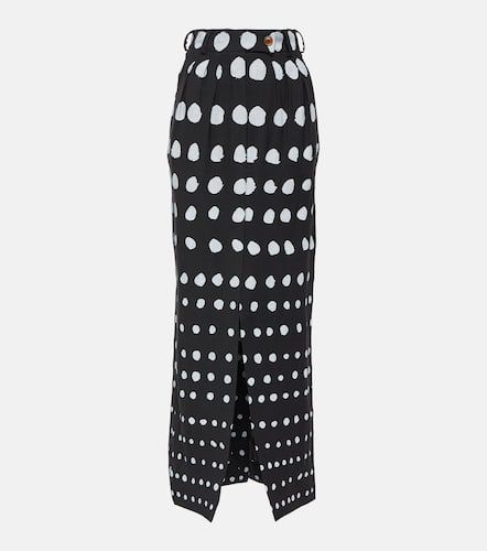 Polka-dot wool maxi skirt - Vivienne Westwood - Modalova