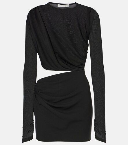 Vestido corto acanalado Twist drapeado - Christopher Esber - Modalova