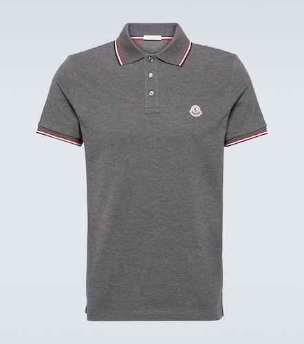 Moncler Cotton piquÃ© polo shirt - Moncler - Modalova