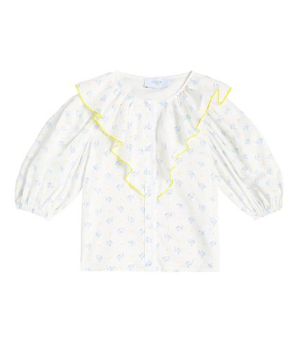 Camisa de algodón floral fruncido - Paade Mode - Modalova
