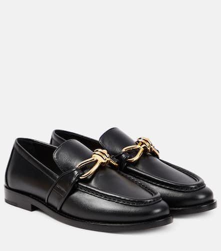 Astaire leather loafers - Bottega Veneta - Modalova