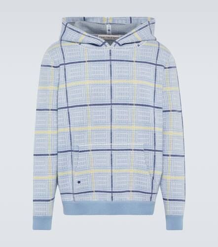 Rain tartan cashmere hoodie - God's True Cashmere - Modalova